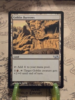 MTG Goblin Burrows Duel Decks: Elves vs. Goblins Regular Uncommon NM