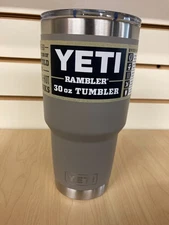 Rare color NEW YETI Sharptail Taupe ambler Tumbler W/ MagSlider Lid 30 Oz