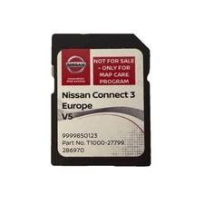 NISSAN CONNECT 3 V5 Maps Europe Edition  SD Card GENUINE 