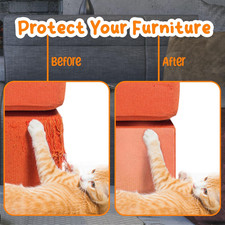 12Pack Couch Protector from Cat Claws, Double-Sided Scratch Furniture Protect...