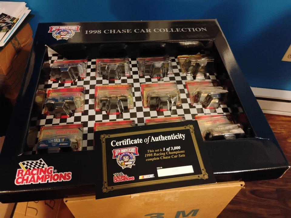 2 CAR SET 1998 50th ANNIVERSARY NASCAR 1:64 RACING CHAMPIONS TAURUS MONTE CARLO - Image 3 of 4