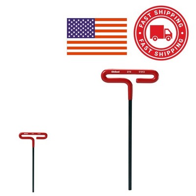 3/16 Inch Hex T-Key with Cushion Grip Comfortable Handle for Extra Leverage