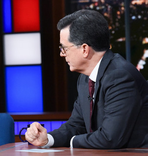 STEPHEN COLBERT'S NECKTIE as seen on Ep. #524 of THE LATE SHOW