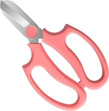 Housolution Flower Scissors, Strong Floral Shears, Premium Steel Garden Pruning 