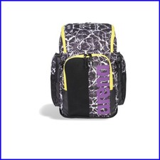 Ergonomic Black  White 45L Spiky III Backpack for Swim Training  Competitions