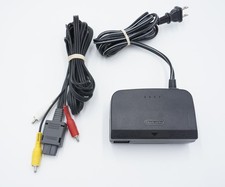 Official USA Nintendo 64 Cable Set AV  POWER RCA OEM TESTED CLEAN