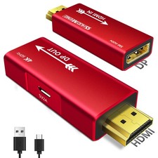 HDMI to DisplayPort Adapter, 4K60Hz, 1080p120Hz, HDMI computer to DP monitor ...
