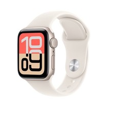 Apple Watch SE 3 GPS 40mm Starlight Aluminum Case Starlight Sport Band MEH34LW/A