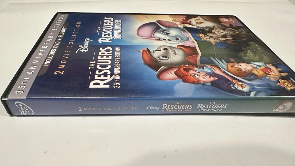 The Rescuers: 35th Anniversary Edition/The Rescuers Down Under (Blu-ray/DVD) - Image 2 of 3