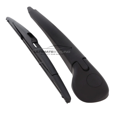 Rear Windscreen Wiper Arm & Blade Set 35 cm 14'' Inch Peugeot Partner 2008-2019