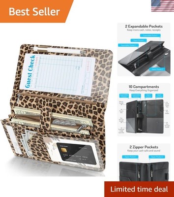 Server Book High Volume, Expandable Server Book,5''×9'', Waitress Waiter Book, ...