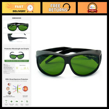 Laser Safety Glasses OD6 Eye Protection Goggles for IPL Laser Engraving  Hair