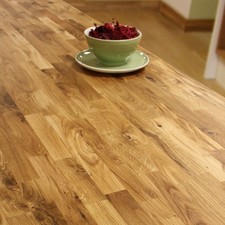 Farmhouse Oak Kitchen Wood Worktops | 3M Solid Wood Countertops