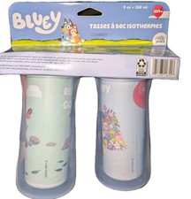 The First Years Bluey Insulated Sippy Cups - Dishwasher Safe Spill Multicolor