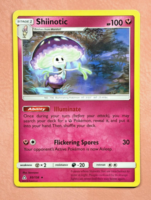 Shiinotic~Fairy~Cute Pokemon Cards~Pretty in Pink & Pastel Gallery~ Pink Pokemon