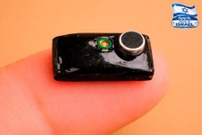 Mini Wireless Audio Transmitter Built-In Microphone •300m Range • Made in Israel