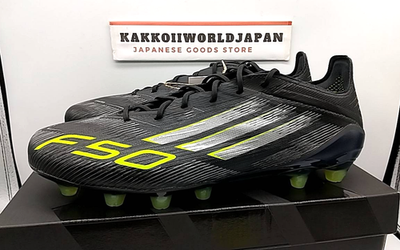 adidas Soccer Cleats F50 ELITE HG/AG JAPAN Core Black/Iron