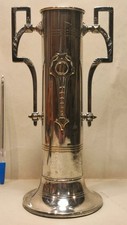 Vaso In Metallo Argentato 