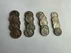 20 90% Silver Mercury Dimes circulated condition