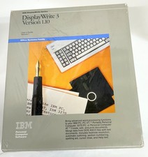 IBM DisplayWrite 3 vrs 1.10 New in Box