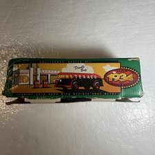 1934 TEXACO DIAMOND T TANKER  DOODLE BUG  Truck COIN BANK SERIES 11 Damage Box