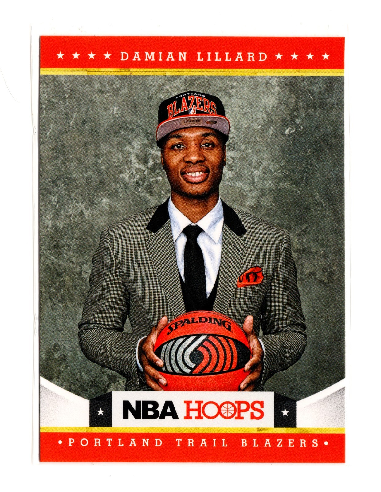 Damian Lillard  2012-13 NBA Hoops #280 Rookie (Portland Trailblazers RC) HOF [B]