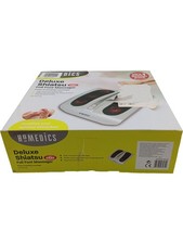 HOMEDICS Deluxe Shiatsu Full Foot Massager with Heat - New