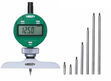 INSIZE 2141-202A Electronic Depth Gage, 0" - 12"