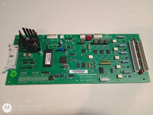 THYSSENKRUPP 6300CV3 DMC-I SELECTOR BOARD 