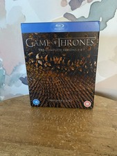 Game of Thrones - The Complete Seasons 1-4 (Blu-ray, 2015, 19-Disc Box Set) UK