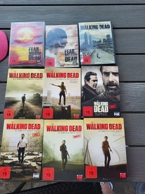 The Walking Dead DVD Box Set Staffeln 1-7& Fear 1-3 Uncut + Bonus DE/EN FSK 18 