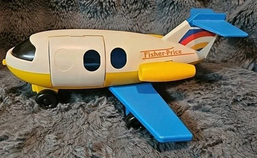 Vintage 1980  Fisher Price Airplane #933