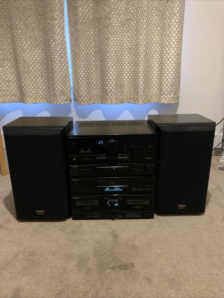 Technics Stereoanlage mit Lautsprechern