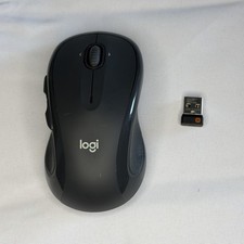 Logitech M510 Wireless Mouse, USB Unifying Receiver, Programmable Buttons