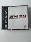 Metal Gear Solid Video Game w/Case for Sony PlayStation 1