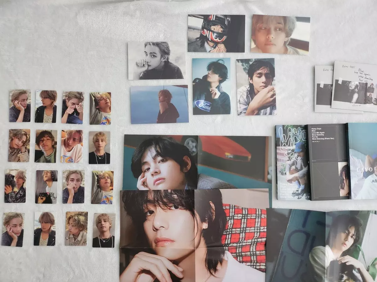 BTS V Taehyung Layover Album Photocard Postcard CD Poster PC