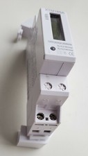 120V. USA market Single phase energy KWh Sub-meter - DIN rail. Pulse output.