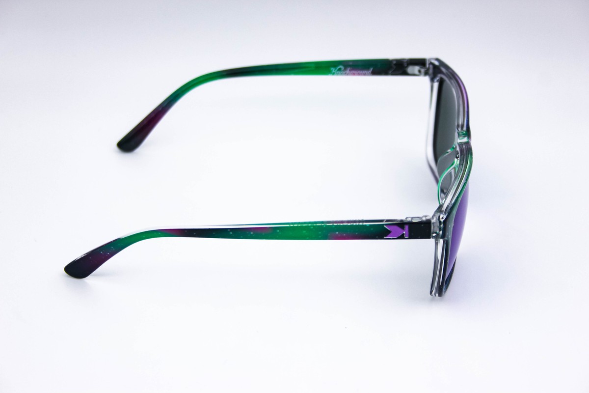 Knockaround Fast Lanes Aurora Borealis Polarized Sunglasses 56-15
