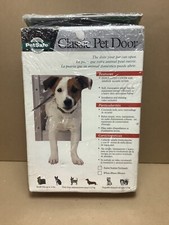 NIB Petsafe Plastic Pet Door Small 1-12lbs Cat or Dog Flap Opening