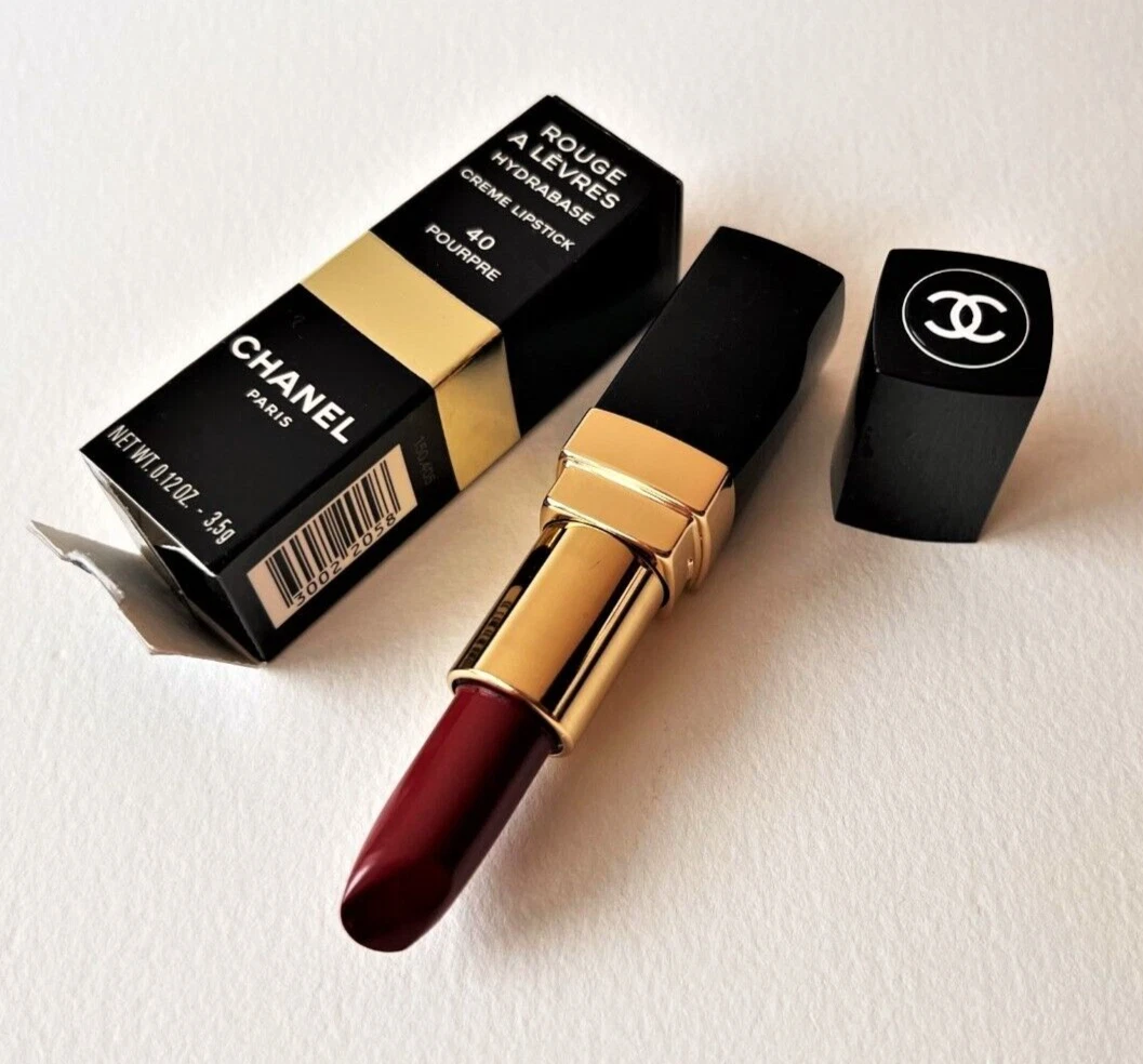 CHANEL Hydrabase Creme Lipstick 40 POURPRE
