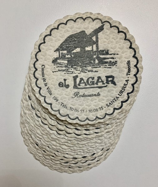 Antiguos POSAVASOS restaurante El Lagar - Tenerife