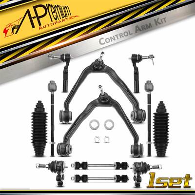 A-Premium 12xFront Control Arm Sway Bar Tie Rod End for Chevy Silverado 1500 GMC