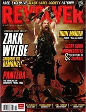 Revolver Magazine September 2010 Pantera Zakk Wylde Soundgarden Slipknot Maiden