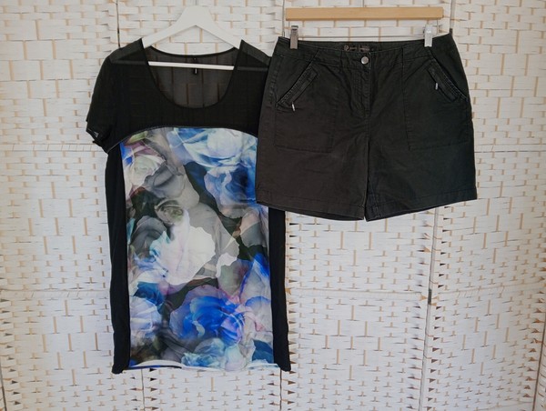 David Lawerence Shorts, Plus Staples Dress, Size 12,  Clothes Bundle, Casual
