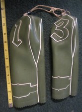 #1,3 SET K.L. BURGETT VTG Golf club Headcovers Peoria, Illinois Woods,leather