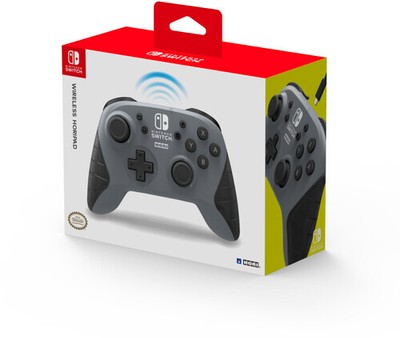 HORI Wireless HORIPAD: Gray for Nintendo Switch - Officially Licensed By Nintend