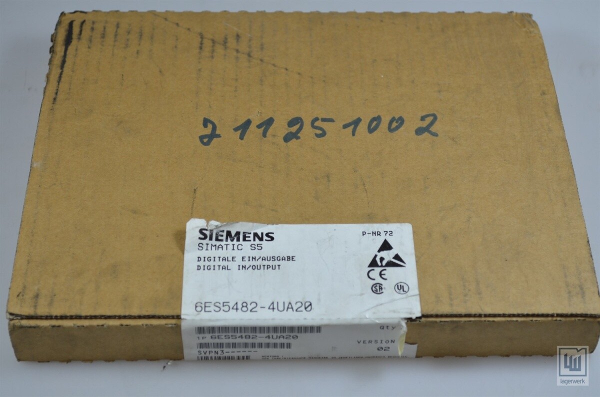 Siemens, 6ES5482-4UA20, SIMATIC S5 Digitalein, -Ausgabe / digital input, output