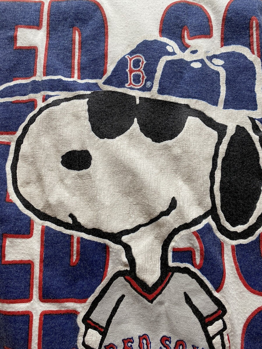 VINTAGE Boston Red Sox Snoopy T Shirt Size Large/XL Peanuts VINTAGE Boston Red Sox Snoopy T Shirt Size Large/XL Peanuts