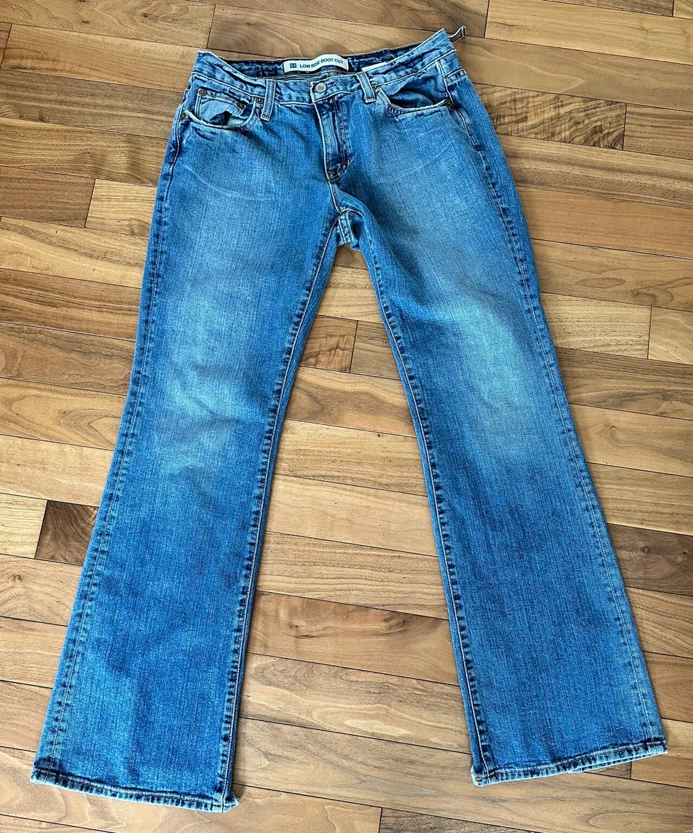 Vintage GAP Low Rise Bootcut Stretch Denim Blue Jeans Womens 10 Reg Made in  USA