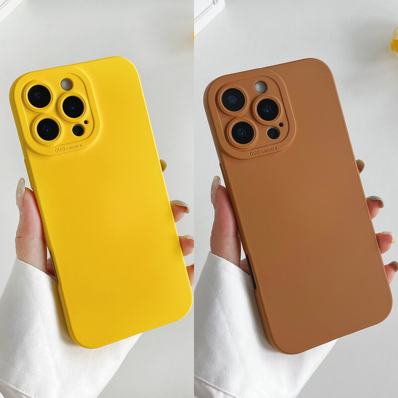 Shockproof Case For iPhone 16 15 Pro Max 14 13 12 11 8 XR Liquid Silicone Cover